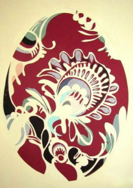 Фотовиставка писанок у техніці витинанна графіка Олесі Іщук