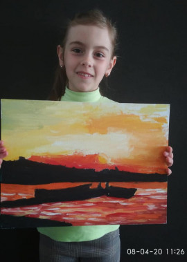 Фотовиставка творчих робіт "Любов до природи" гуртківців арт-майстерні "Пензлик" Будинку культури м-ну Вересневе.